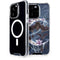 Gothic Moon with Bats and Flowers by Sarah Richter iPhone 15 Pro MagSafe Case