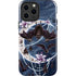 Gothic Moon with Bats and Flowers by Sarah Richter iPhone 14 Pro Max Impact Case