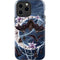 Gothic Moon with Bats and Flowers by Sarah Richter iPhone 15 Pro Max Impact Case