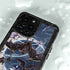 Gothic Moon with Bats and Flowers by Sarah Richter iPhone 14 Pro Max Waterproof Case