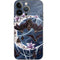 Gothic Moon with Bats and Flowers by Sarah Richter iPhone 14 Pro Skin