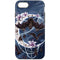Gothic Moon with Bats and Flowers by Sarah Richter iPhone 8 Pro Case