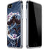 Gothic Moon with Bats and Flowers by Sarah Richter iPhone SE (2nd & 3rd Gen) Clear Case