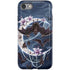 Gothic Moon with Bats and Flowers by Sarah Richter iPhone SE (2nd & 3rd Gen) Pro Case