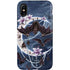 Gothic Moon with Bats and Flowers by Sarah Richter iPhone X Pro Case