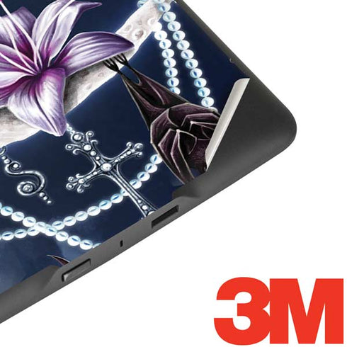 Gothic Moon with Bats and Flowers by Sarah Richter Amazon Kindle Skin