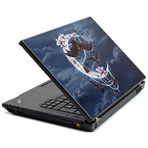 Gothic Moon with Bats and Flowers by Sarah Richter Lenovo T420 Skin