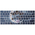 Gothic Moon with Bats and Flowers by Sarah Richter Magic Keyboard Skin