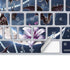 Gothic Moon with Bats and Flowers by Sarah Richter Magic Keyboard Skin