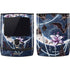 Gothic Moon with Bats and Flowers by Sarah Richter Motorola RAZR Skin