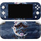 Gothic Moon with Bats and Flowers by Sarah Richter Nintendo Switch Lite Skin