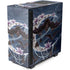 Gothic Moon with Bats and Flowers by Sarah Richter NZXT H510 Compact ATX Mid-Tower Case Skin