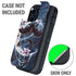 Gothic Moon with Bats and Flowers by Sarah Richter Otterbox Defender iPhone Skin