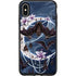 Gothic Moon with Bats and Flowers by Sarah Richter Otterbox Symmetry iPhone Skin