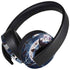 Gothic Moon with Bats and Flowers by Sarah Richter PlayStation 4 Gold Wireless Headset Skin