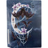 Gothic Moon with Bats and Flowers by Sarah Richter PS5 Console Skin