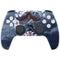Gothic Moon with Bats and Flowers by Sarah Richter PS5 Controller Skin