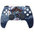 Gothic Moon with Bats and Flowers by Sarah Richter PS5 Controller Skin