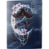 Gothic Moon with Bats and Flowers by Sarah Richter PS5 Digital Edition Console Skin