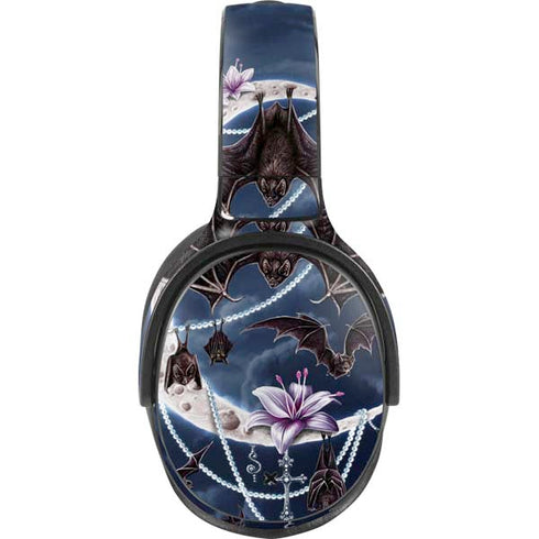Gothic Moon with Bats and Flowers by Sarah Richter Skullcandy Venue Skin