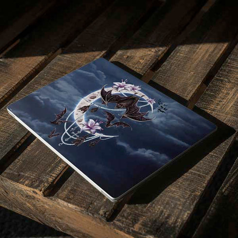 Gothic Moon with Bats and Flowers by Sarah Richter Surface Laptop 3 13.5in Skin