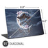 Gothic Moon with Bats and Flowers by Sarah Richter Universal Laptop 11in (8.8 x 6.2in) Skin