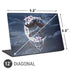 Gothic Moon with Bats and Flowers by Sarah Richter Universal Laptop 12in (9.8 x 6.8in) Skin