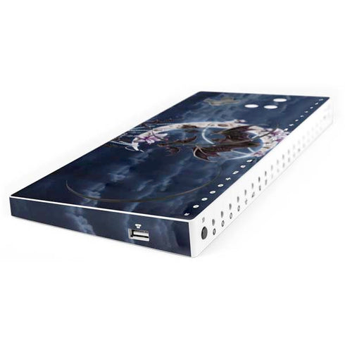 Gothic Moon with Bats and Flowers by Sarah Richter Xbox Adaptive Controller Skin
