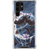 Gothic Moon with Bats and Flowers by Sarah Richter Galaxy S24 Ultra Clear Case