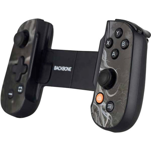 Gothic Princess with Silver Dragon by Nene Thomas Backbone One for iPhone Game Controller Skin