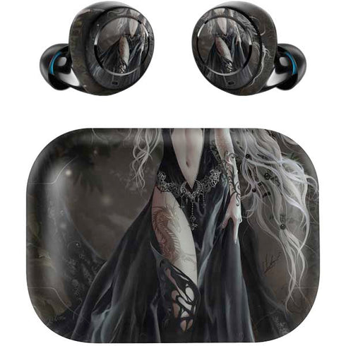 Gothic Princess with Silver Dragon by Nene Thomas Amazon Echo Buds Skin