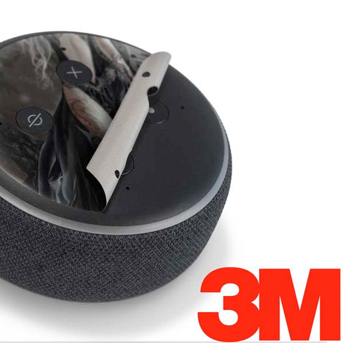 Gothic Princess with Silver Dragon by Nene Thomas Amazon Echo Dot Skin