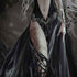 Gothic Princess with Silver Dragon by Nene Thomas Amazon Echo Skin