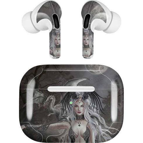 Gothic Princess with Silver Dragon by Nene Thomas Apple AirPods Pro Skin