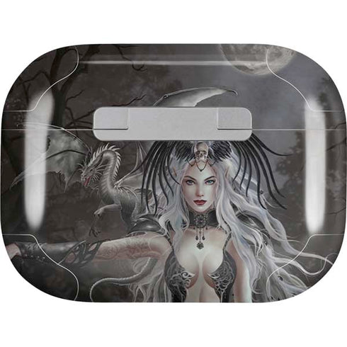 Gothic Princess with Silver Dragon by Nene Thomas Apple AirPods Pro Skin