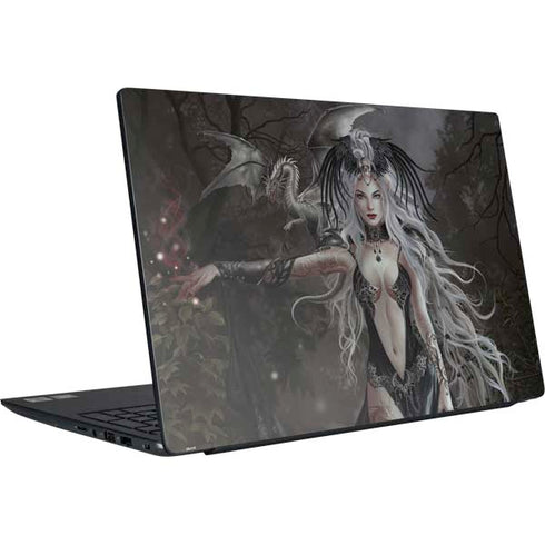 Gothic Princess with Silver Dragon by Nene Thomas Dell Vostro Skin