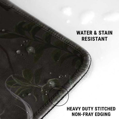 Gothic Princess with Silver Dragon by Nene Thomas Gaming Mouse Pad