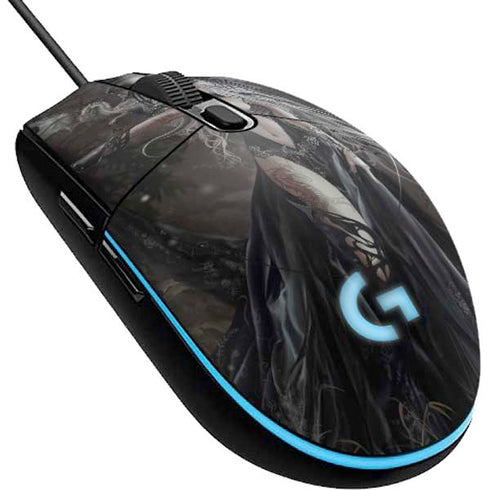 Gothic Princess with Silver Dragon by Nene Thomas G203 Prodigy RGB Wired Gaming Mouse Skin
