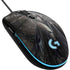 Gothic Princess with Silver Dragon by Nene Thomas G203 Prodigy RGB Wired Gaming Mouse Skin
