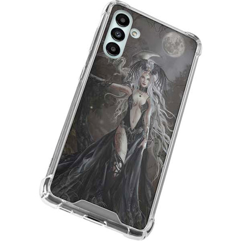 Gothic Princess with Silver Dragon by Nene Thomas Galaxy A13 5G Clear Case