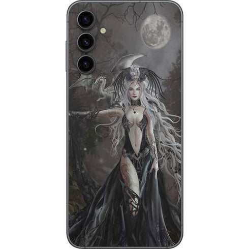 Gothic Princess with Silver Dragon by Nene Thomas Galaxy A14 5G Skin