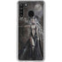 Gothic Princess with Silver Dragon by Nene Thomas Galaxy A21 Clear Case