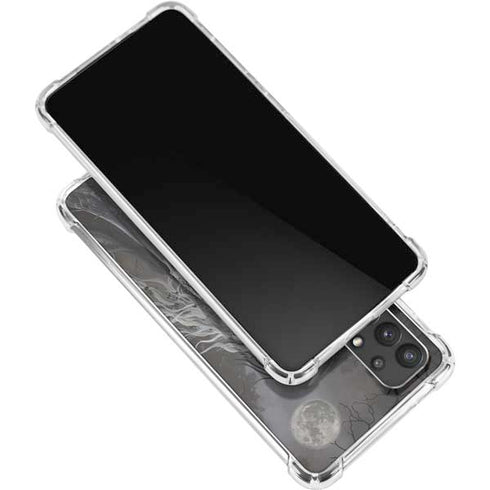 Gothic Princess with Silver Dragon by Nene Thomas Galaxy A32 5G Clear Case