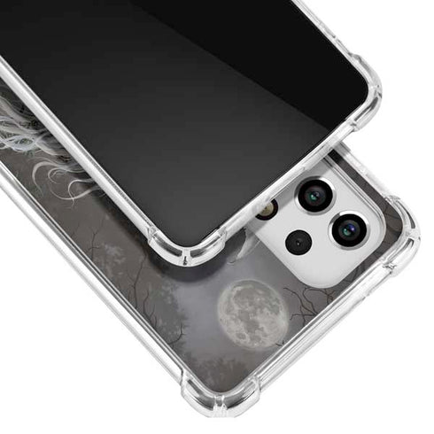 Gothic Princess with Silver Dragon by Nene Thomas Galaxy A53 5G Clear Case