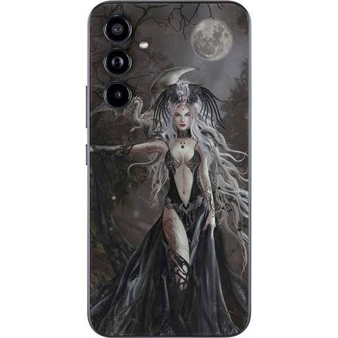 Gothic Princess with Silver Dragon by Nene Thomas Galaxy A54 5G Skin