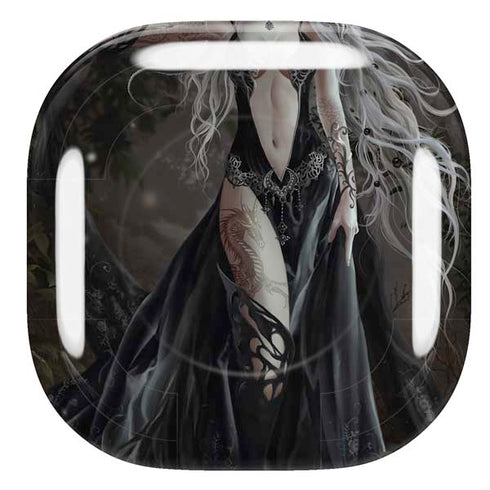 Gothic Princess with Silver Dragon by Nene Thomas Galaxy Buds Live Skin