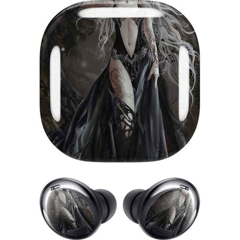 Gothic Princess with Silver Dragon by Nene Thomas Galaxy Buds Pro Skin