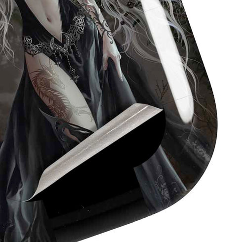 Gothic Princess with Silver Dragon by Nene Thomas Galaxy Buds Pro Skin