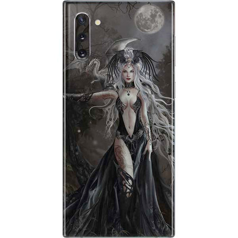 Gothic Princess with Silver Dragon by Nene Thomas Galaxy Note 10 Skin