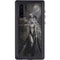 Gothic Princess with Silver Dragon by Nene Thomas Galaxy Note 10 Waterproof Case